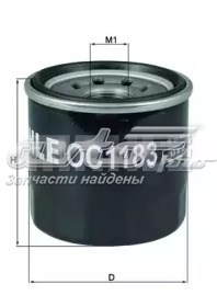 Масляный фильтр OC1183 Knecht-Mahle