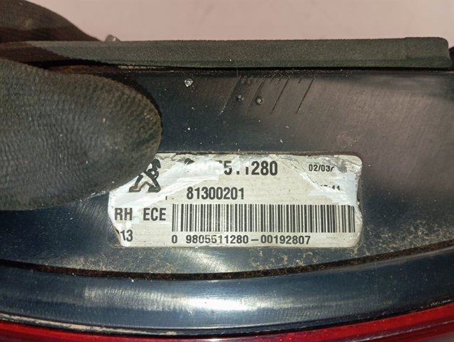 Фонарь задний правый, внутренний Peugeot/Citroen 9805511280 цена, от 107.92 USD