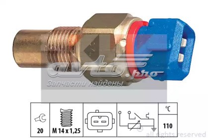 Датчик температури охолоджуючої рідини 530521 KW