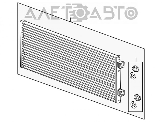 20925997 General Motors Радиатор АКПП