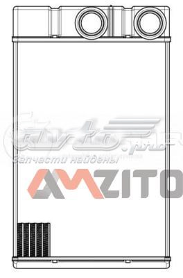 Радиатор печки LRH0551 Luzar