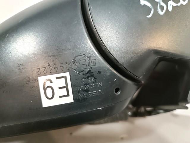 Правое боковое зеркало Nissan/Infiniti 963015RL1C