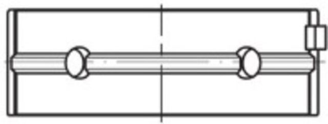 Вкладыши коленвала, коренные, комплект, 1-й ремонт (+0,25) Mahle Original 081HS21988025 цена, от 40.26 USD