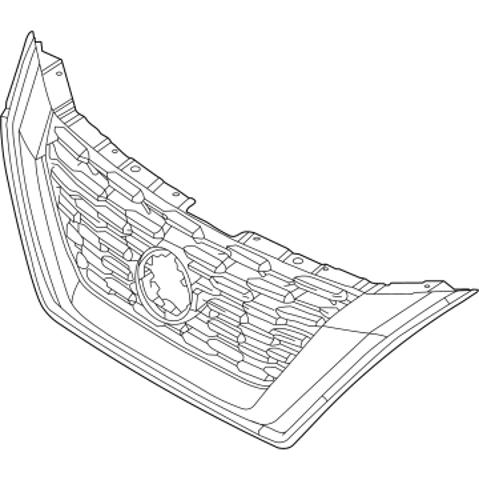 Решетка радиатора NSRNG011 Rhino