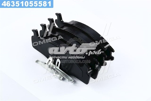 Колодки тормозные передние дисковые RIDER RD20887STD