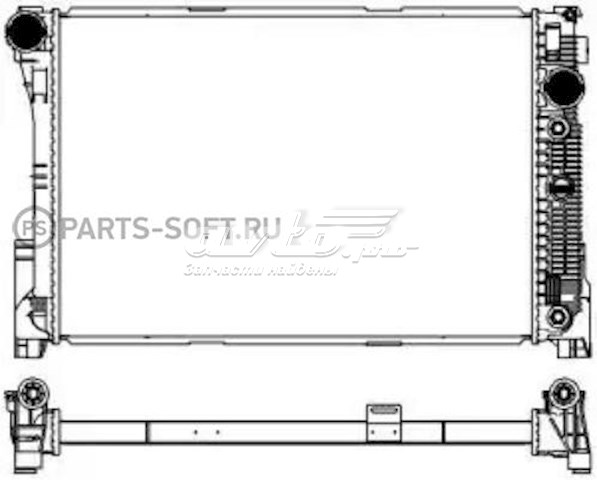 33118503 Sakura Радиатор основной