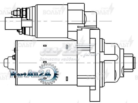 Стартер двигателя STARTVOLT LST1803