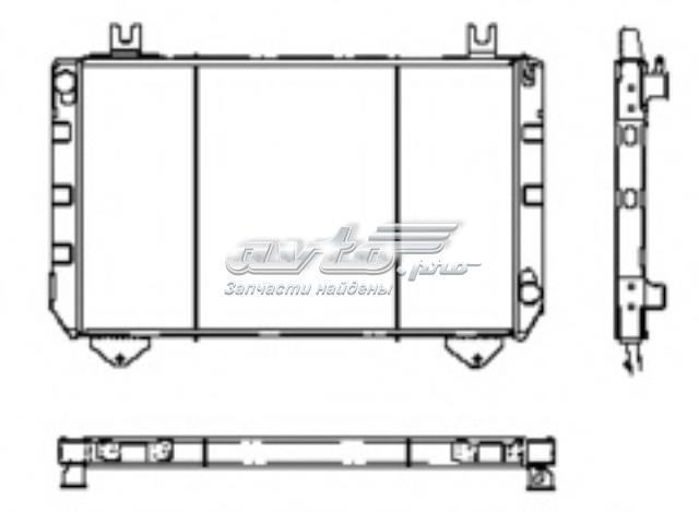 Радиатор 81VB8005CA Ford