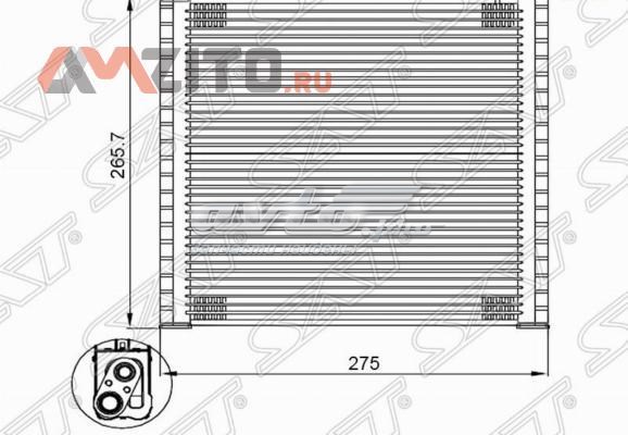 Испаритель кондиционера ST8850160420 SAT