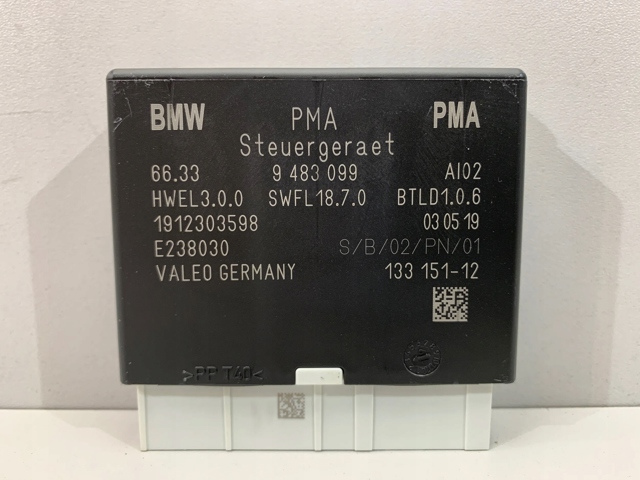 9483099 BMW Модуль (блок ЭБУ) управления парктроником