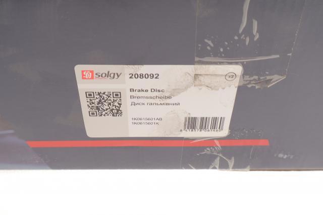 208092 Solgy Дисковый тормоз