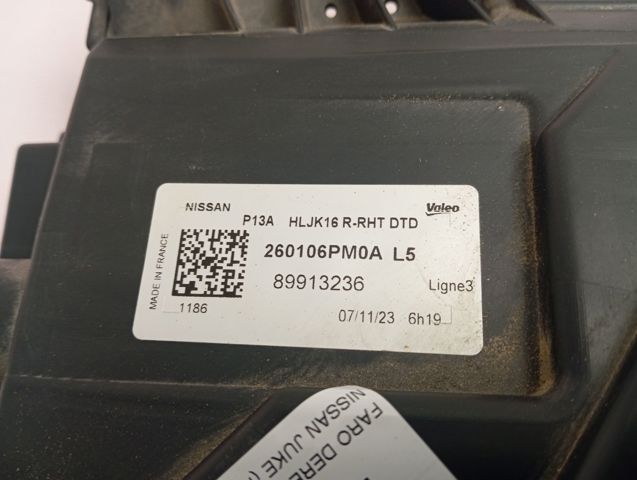 Купить 260106PM0A Nissan/Infiniti Фара основная правая