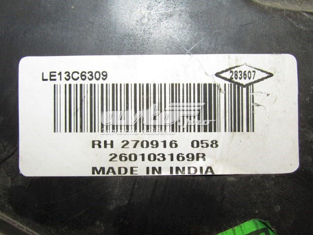 2601000Q1F Nissan/Infiniti Фара передняя правая