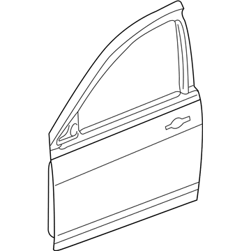 Дверь передняя правая 68079390AD Chrysler