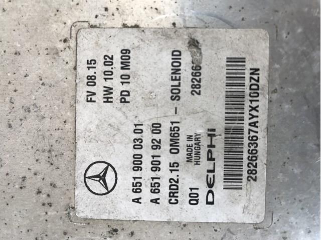A6519000301 MERCEDES Módulo de control del motor (ECU) original y equivalente