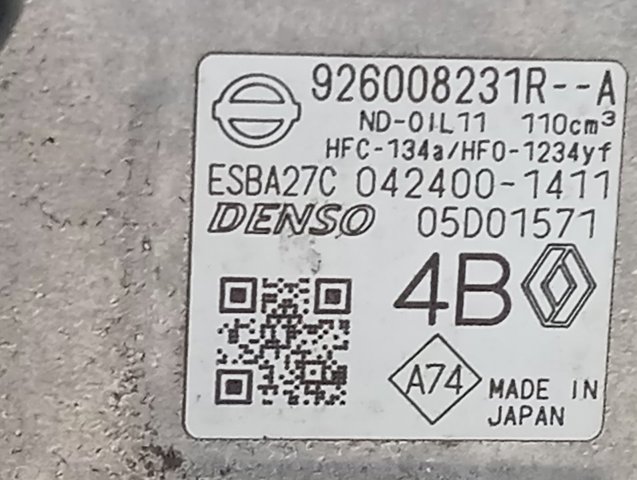 926008231R Renault (RVI) Компрессор хладагента