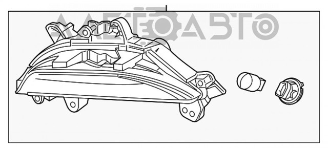 FP4424K1E Depo/Loro/Abakus Передний фонарь указателя поворота