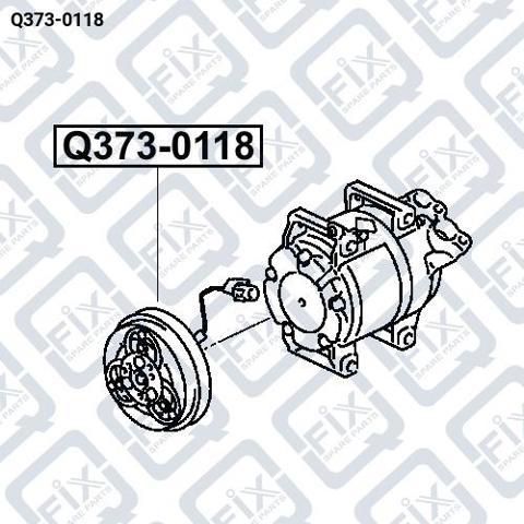 Acoplamento (bobina magnética) do compressor de aparelho de ar condicionado Mitsubishi Pajero preço, a partir de 112,67 USD