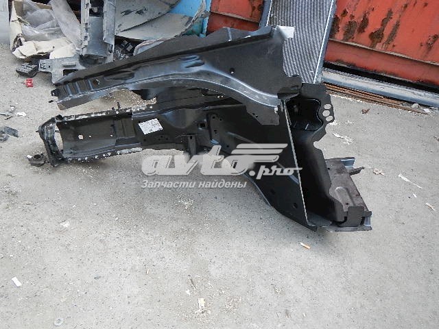 Longarina de chassi dianteira esquerda para Ford Focus (DAW)