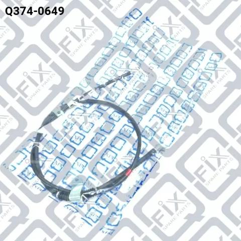 Q3740649 Q-fix Трос ручного тормоза задний, правый