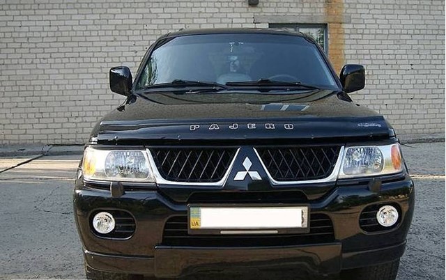 Грязеотбойник капота Mitsubishi Pajero SPORT I внедорожник (K90) (1996 - 2009) цена, от 29.04 USD