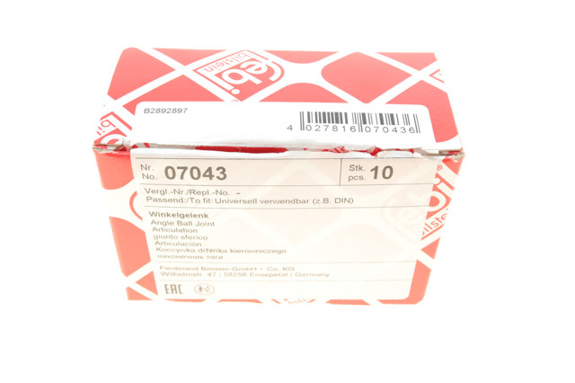 Наконечник тяги КПП Febi 7043