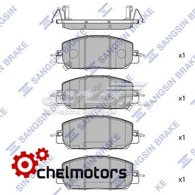 Тормозные колодки Sangsin SP4176