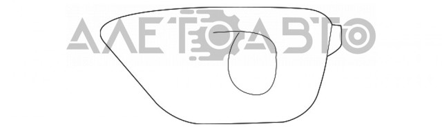FP3809911 FPS Заглушка противотуманок, левая