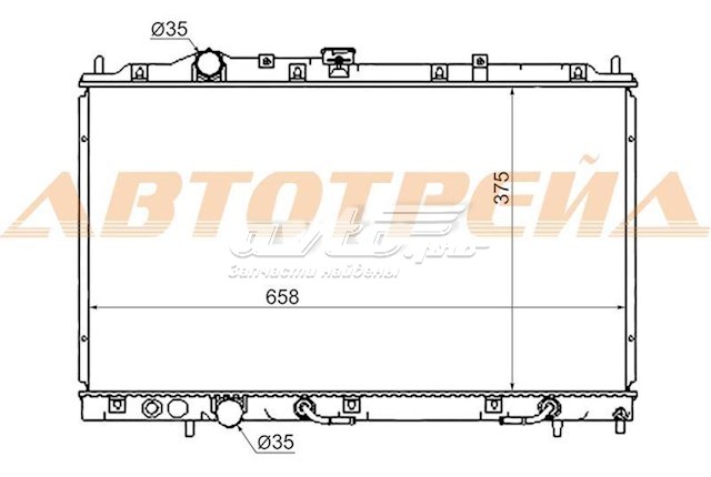 Радиатор MC0001CE SAT