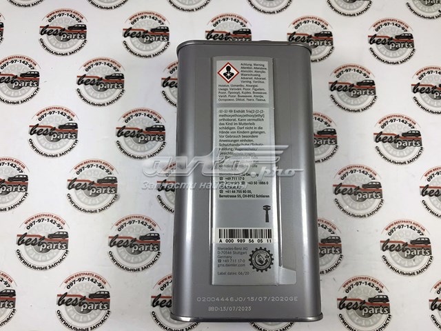 A000989560511 MERCEDES Liquido de frenos original y equivalente
