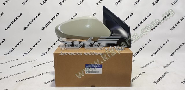 Правое боковое зеркало Hyundai/Kia 876201R130