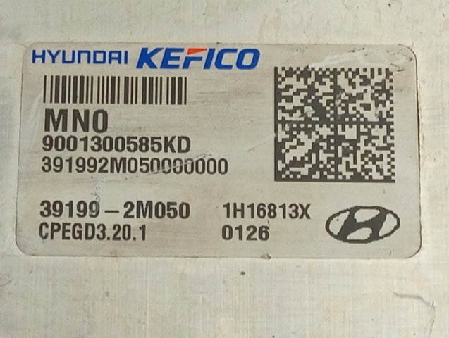  Hyundai/Kia 391992M050 цена, от 169.30 USD