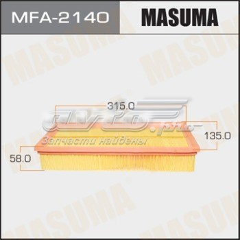 Купить MFA2140 Masuma Автомобильный фильтр воздуха