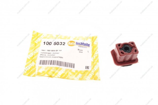 Подушка крепления радиатора верхняя Autotechteile 1005032 цена, от 4.91 USD