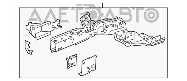 Купить 60810TZ3A00ZZ Honda 