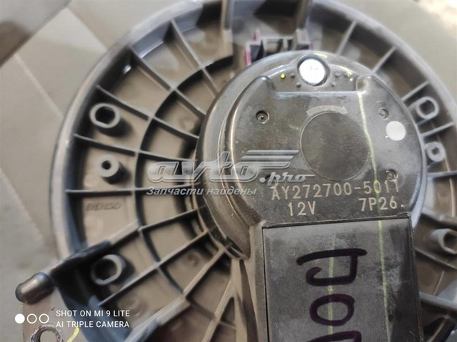 AY2727005011 Chrysler motor de ventilador de forno (de aquecedor de salão)