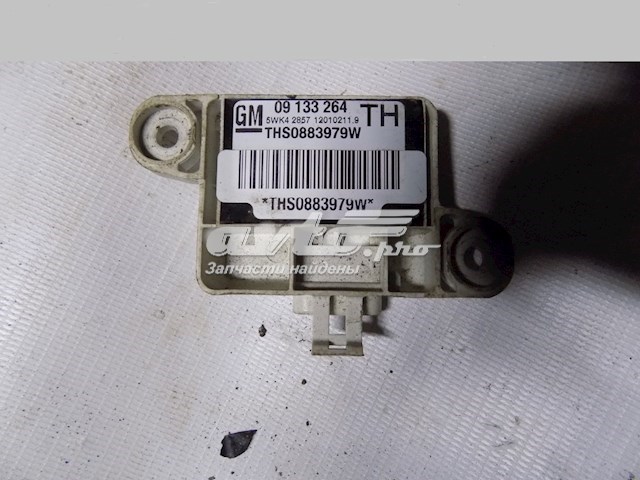 9133264 Opel sensor airbag lateral direito