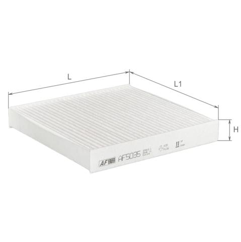 Фильтр воздушный отопителя Alpha Filter AF5035 цена, от 2.54 USD