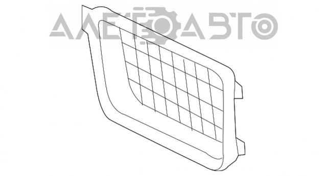 Решетка переднего бампера, левая FPS FP3808913 цена, от 5.94 USD