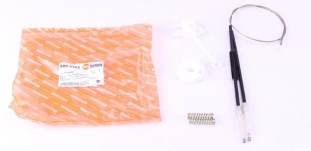 505 0302 Autotechteile kit de reparação do mecanismo de acionamento de vidro da porta dianteira