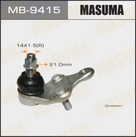 MB9415 Masuma Палец шаровой нижний