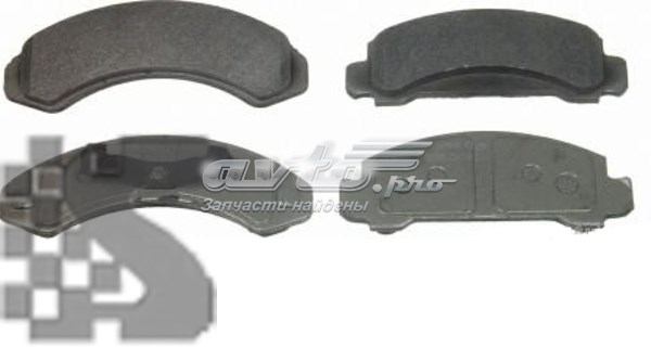 Передние тормозные колодки ZX249 Wagner