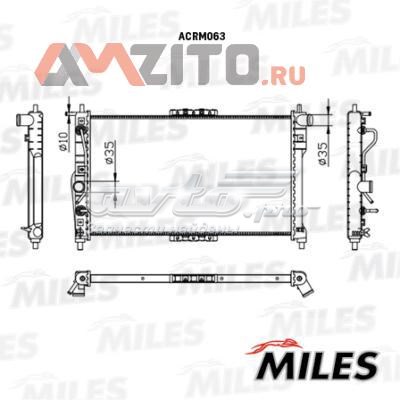 Радиатор ACRM063 Miles