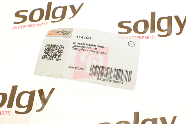 114103 Solgy Патрубок интеркуллера