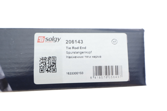 206143 Solgy Наружный наконечник рулевой тяги
