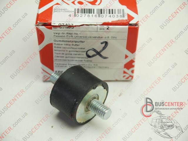 FE07403 Febi Подушка радиатора охлаждения, нижняя