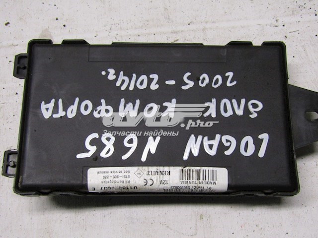 Unidade de conforto 8201068829 Renault (RVI)
