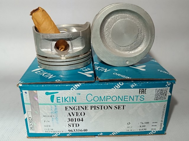 30104STD Teikin pistão com passador sem anéis, std