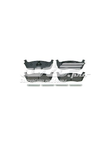 ZX711 Wagner Колодки тормозные дисковые комплект