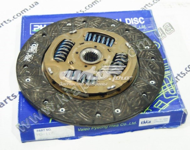Диск сцепления HD117 VALEO